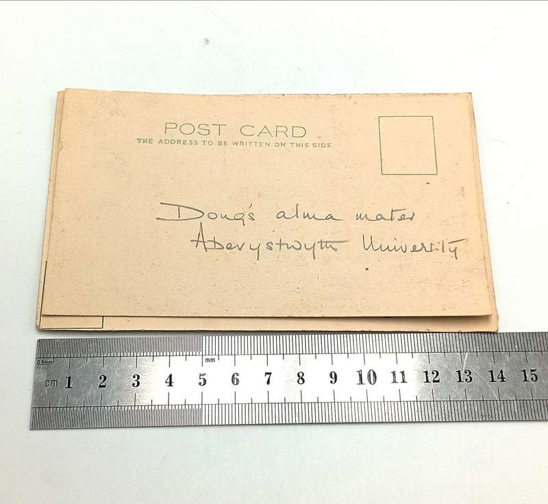 Unused postcards - early 1900`s ABERYSTWYTH University (Wales)