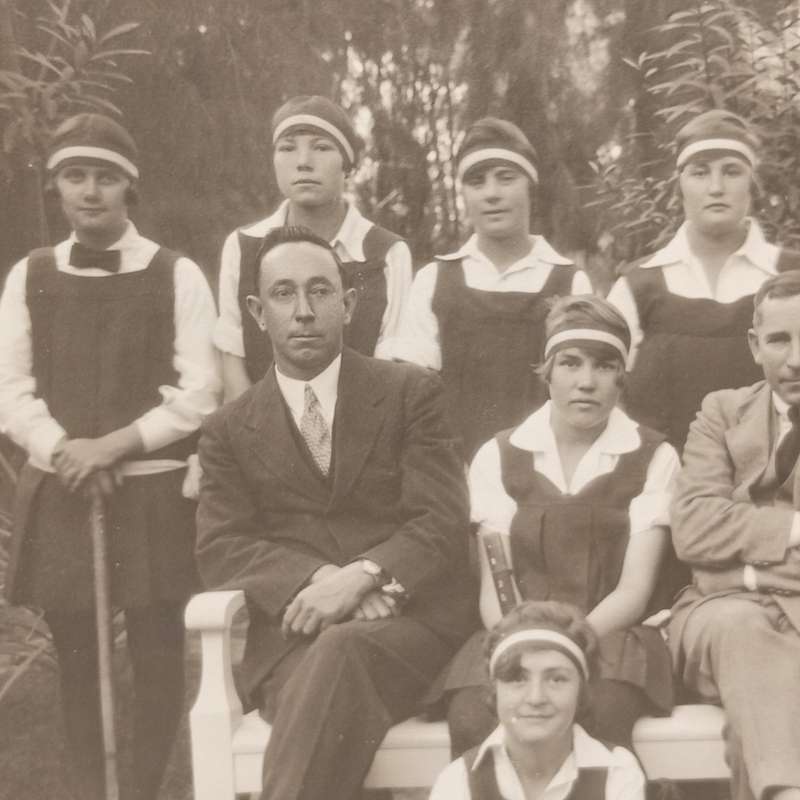 Vintage Windhoek High School Hockey team photo +- 1927