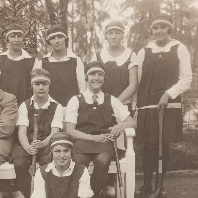 Vintage Windhoek High School Hockey team photo +- 1927