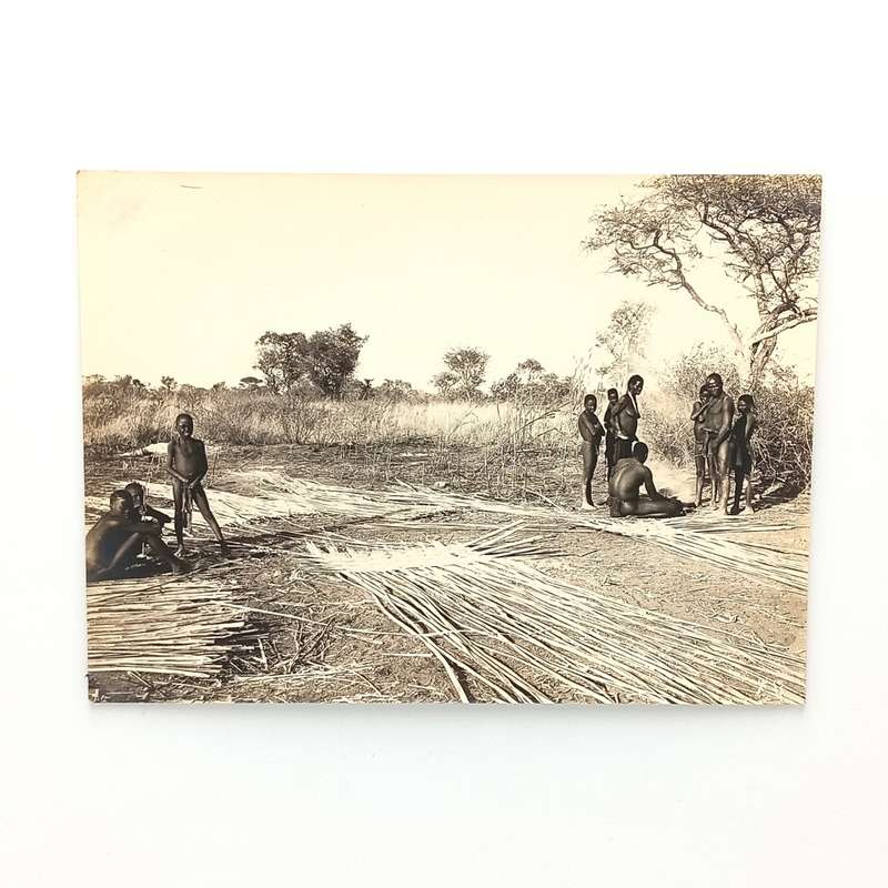 Old South West Arica photo early 1900`s - Ovambo tribe members