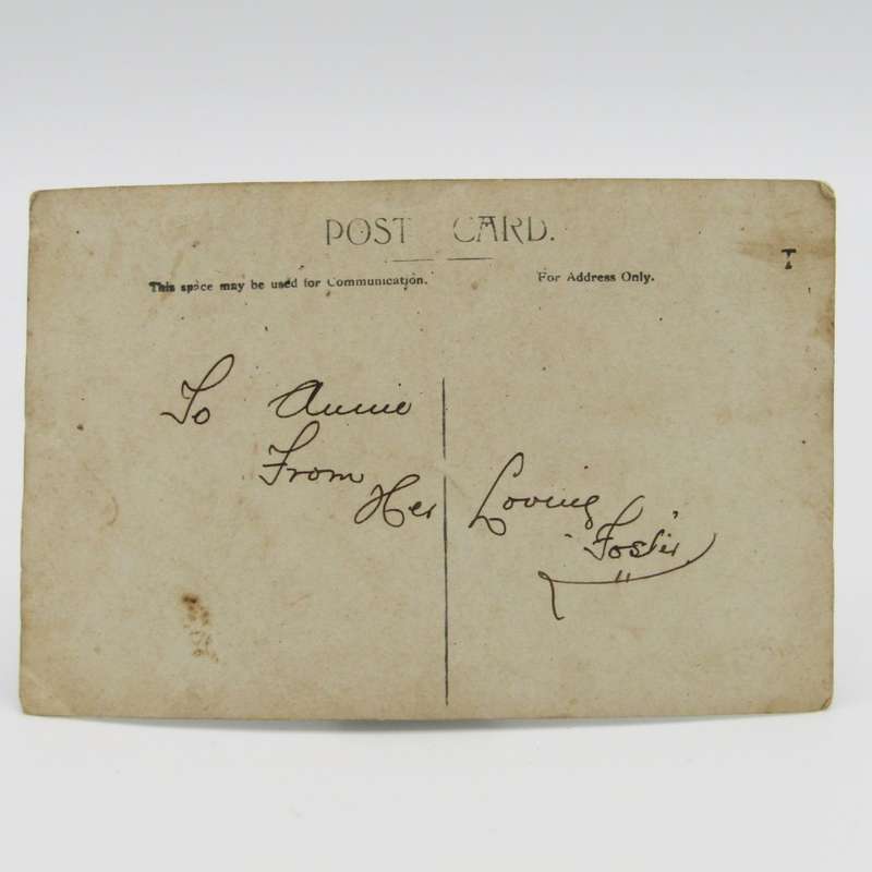 Boer War period photo of English soldier `Foster` - send to girl called Annie (1904-1913)