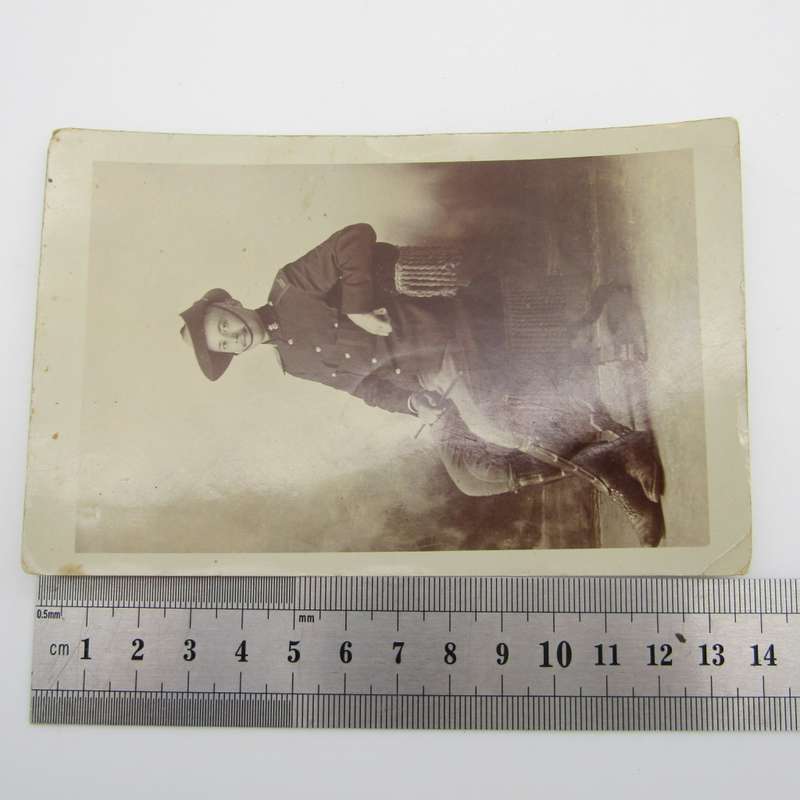 Boer War period photo of English soldier `Foster` - send to girl called Annie (1904-1913)