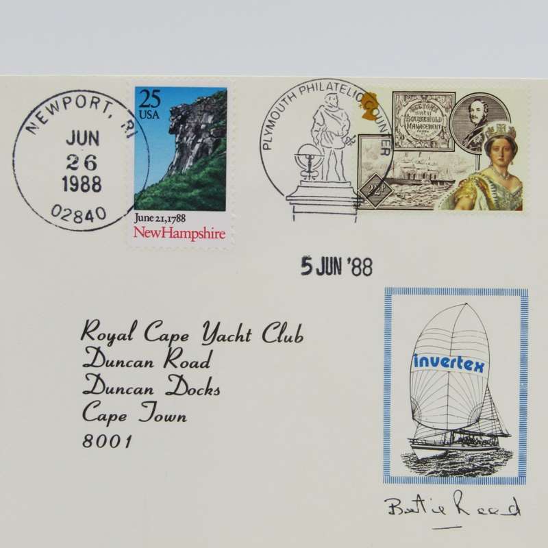 Carlsburg Singlehanded Transatlantic Race cover - `voortrekker` 21st Anniversary  June 1988