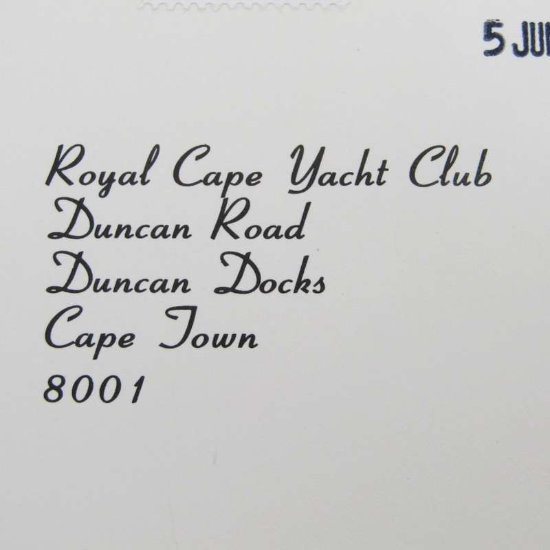 Carlsburg Singlehanded Transatlantic Race cover - `voortrekker` 21st Anniversary  June 1988