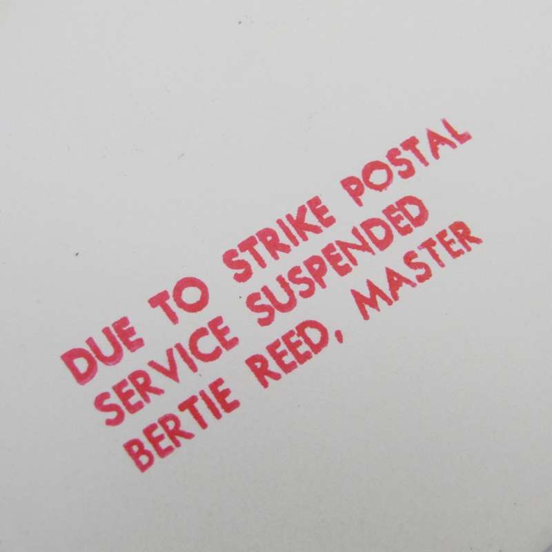 Sailing shop mail 1986 Carried from Cape Town to Sydney by Yacht Stabilo Boss and redirected to Rio