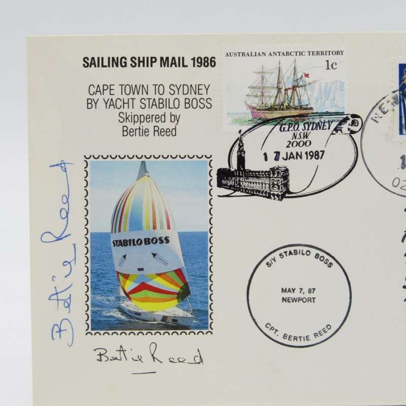 Sailing shop mail 1986 - Cape Town to Sydney by Yacht Stabilo Boss