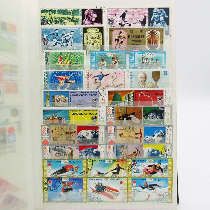 Nice Album with well over 600 Sport stamps