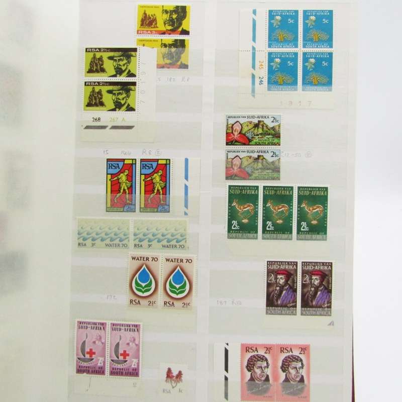 Excellent album with more than 650 South Africa mint stamps