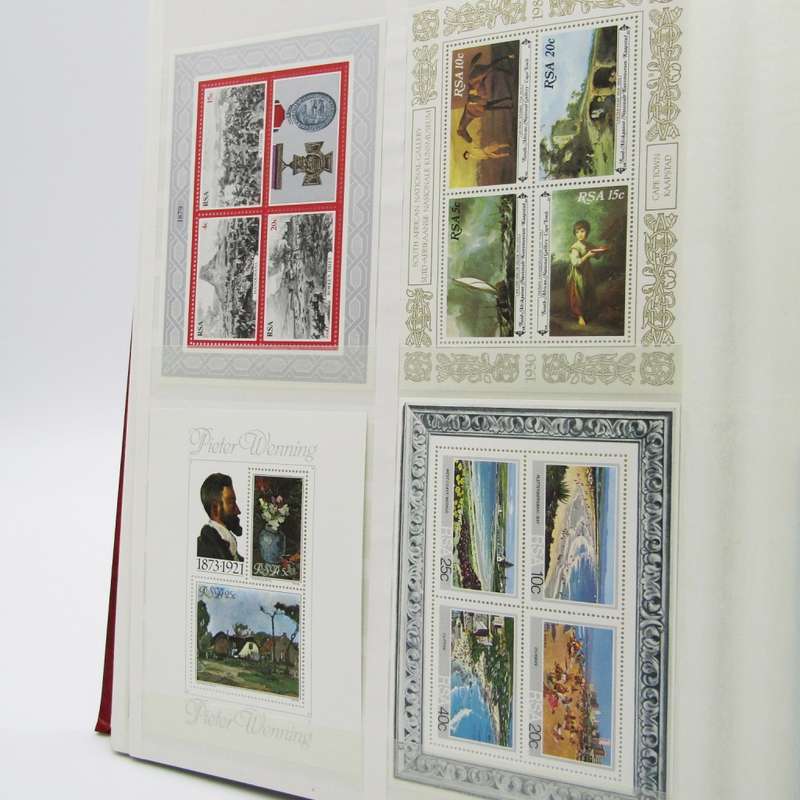 Excellent album with more than 650 South Africa mint stamps