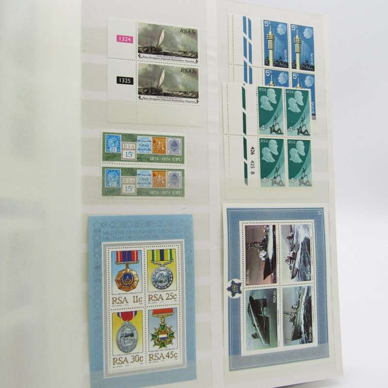 Excellent album with more than 650 South Africa mint stamps
