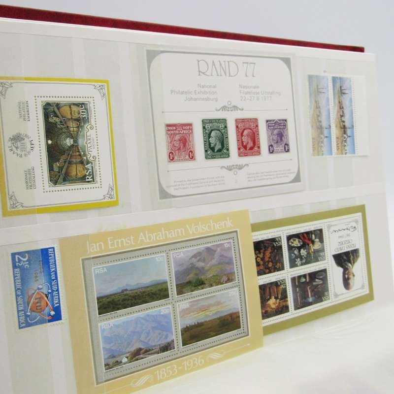 Excellent album with more than 650 South Africa mint stamps