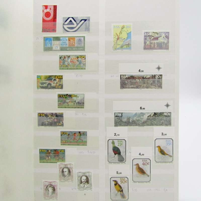 Excellent album with more than 650 South Africa mint stamps