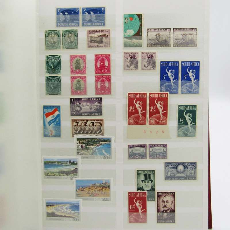 Excellent album with more than 650 South Africa mint stamps