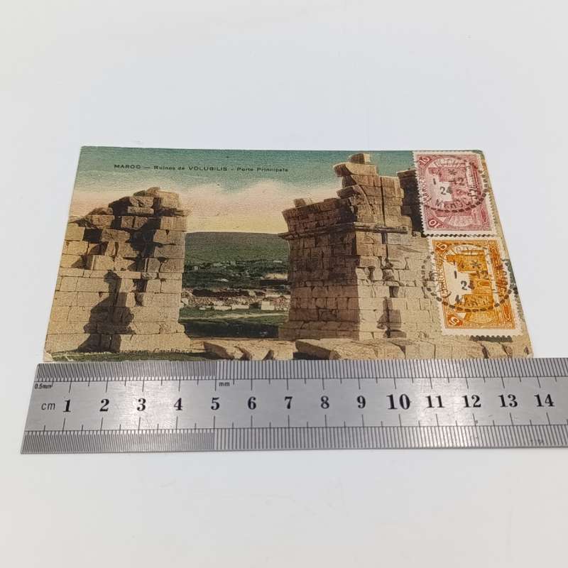 French Morocco cover from Casablanca to Port Sudan, Egypt with 2 Morocco stamps on the front 1924