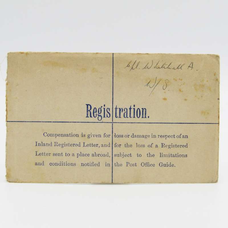 WW2 Field Post Office 655 letter to Cape Town, South Africa with pre printed 3 pence stamp