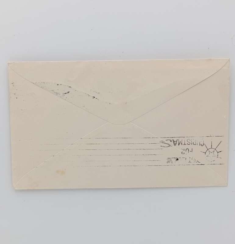 Flight cover for the first viscount flight England to Malta 7 October 1957 with 2 English stamps