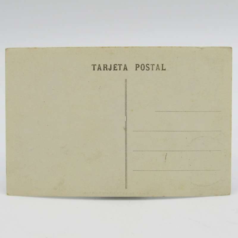 Morocco Spanish Zone postcard with 5 centimes stamp - unused