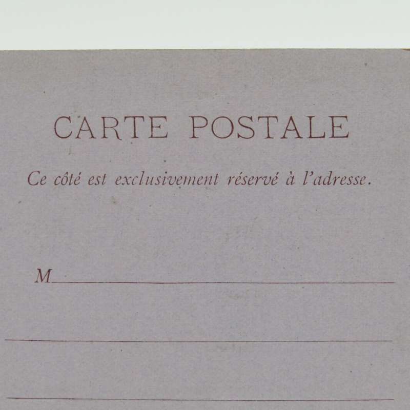 Unused pre printed Franked card with 10 cent Monaco pre printed stamp - unused