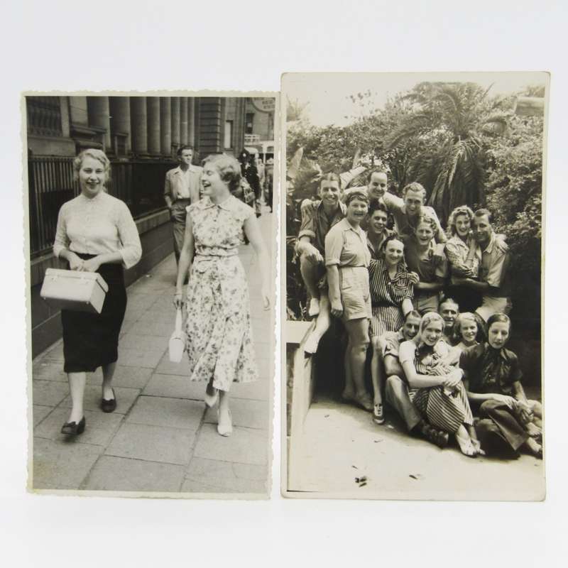 Lot of 14 photos of the Grobler & van der Walt family - Clocolan