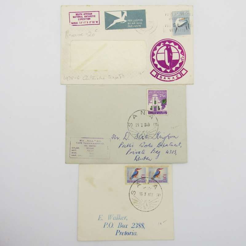 Lot of 18 SANAE Antartic Base / Expidition covers - Excellent lot all different