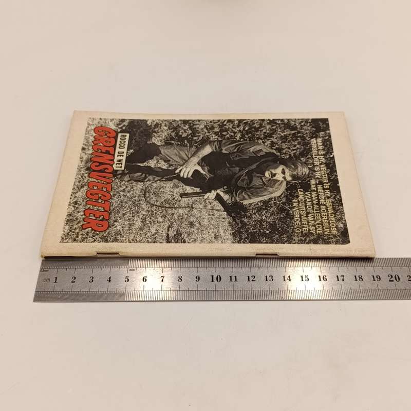 Die Swart Luiperd no 187 Afrikaans photo comic book