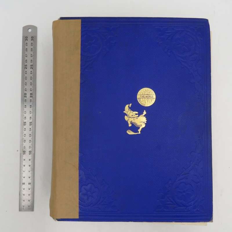 1924 Bound Volume of Punch The World Magazine - some damage