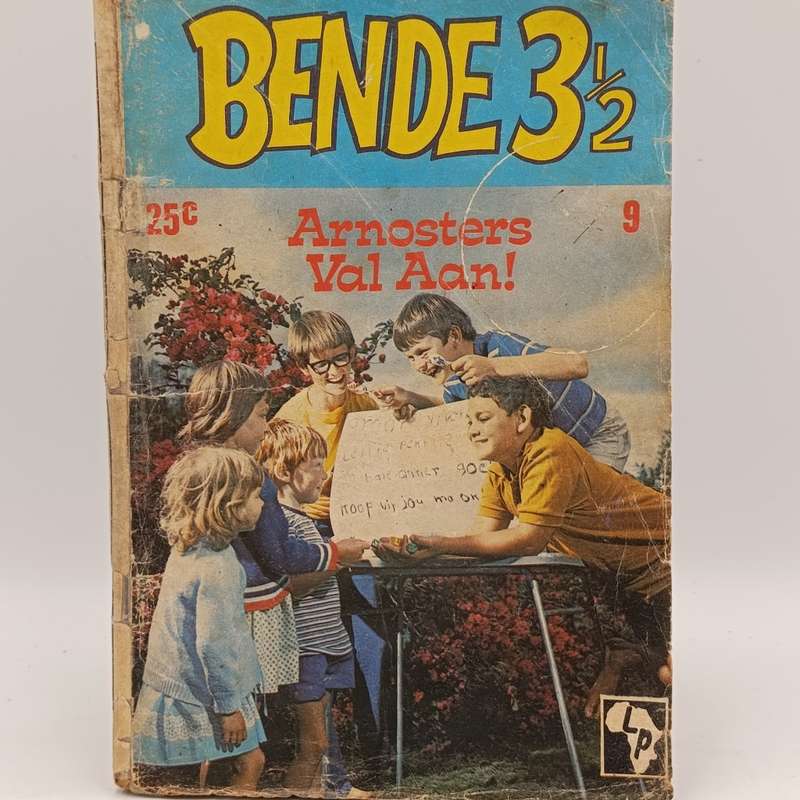 Bende 3 1/2 no 9 Afrikaans photo comic book