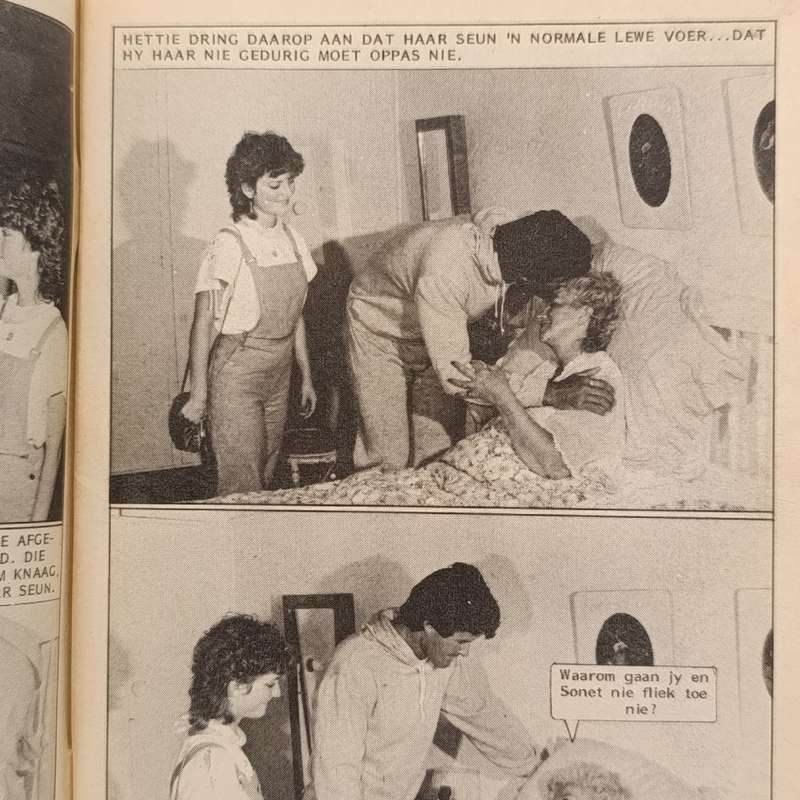 Eerste Liefde no 110 Afrikaans photo comic book