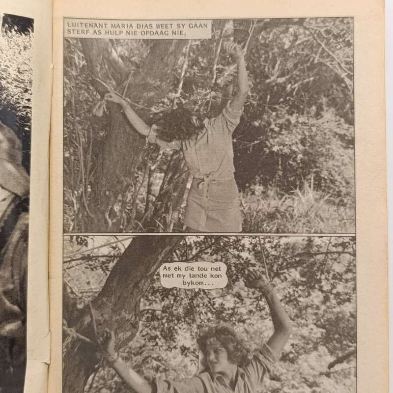 Rocco de Wet Grensvegter no 163 Afrikaans photo comic book