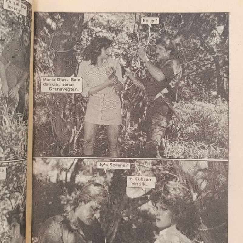 Rocco de Wet Grensvegter no 163 Afrikaans photo comic book
