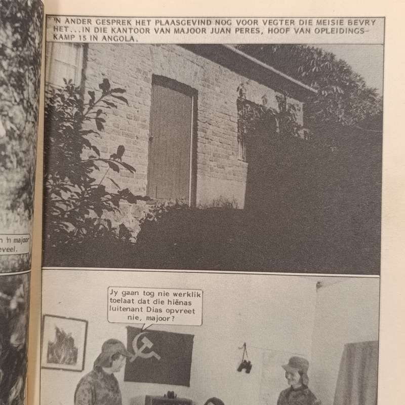 Rocco de Wet Grensvegter no 163 Afrikaans photo comic book