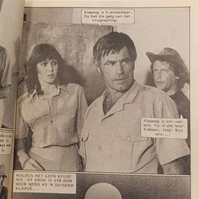 Die Wit Tier no 96 Afrikaans photo comic book
