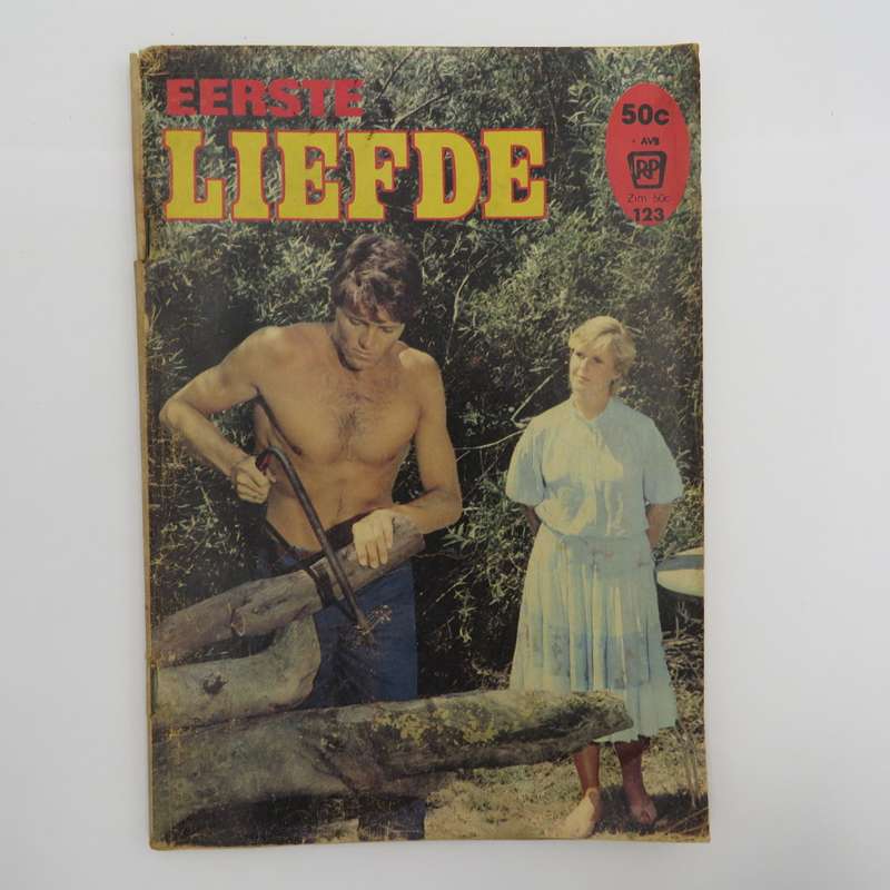 Eerste liefde no 123 Afrikaans photo comic book