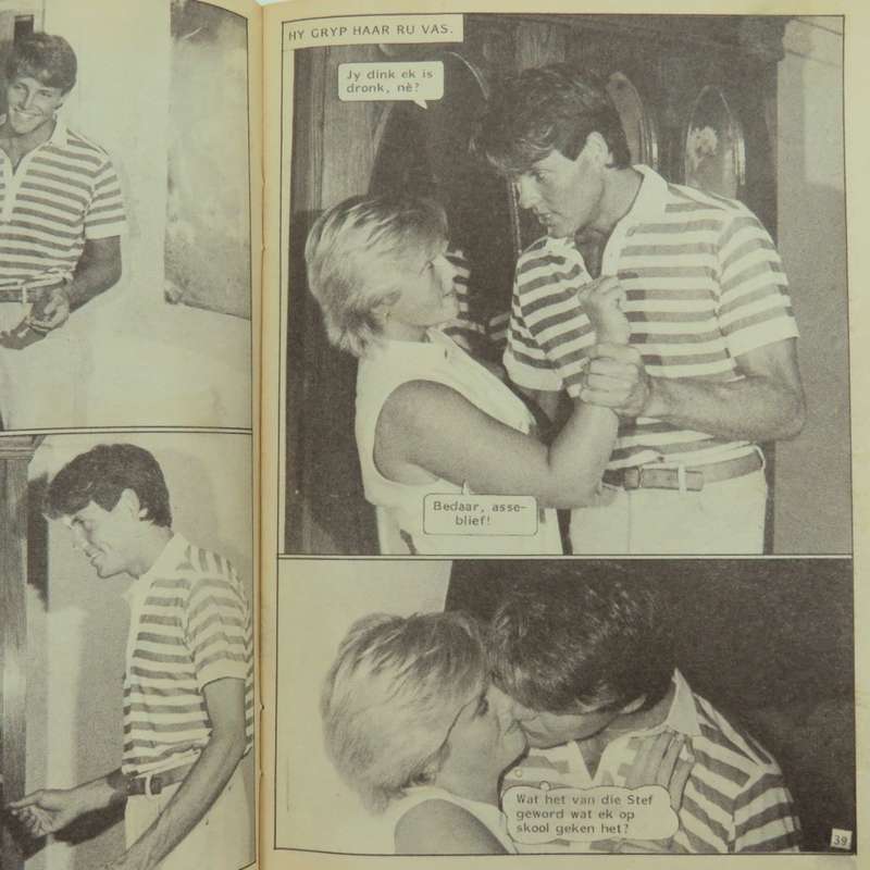 Eerste liefde no 123 Afrikaans photo comic book