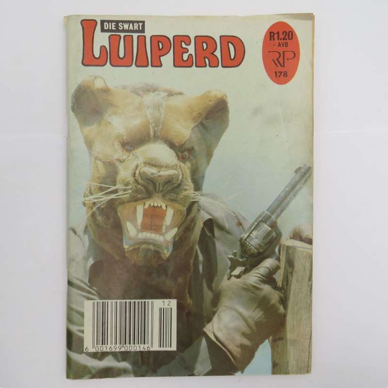 Die Swart Luiperd no 178 Afrikaans photo comic book