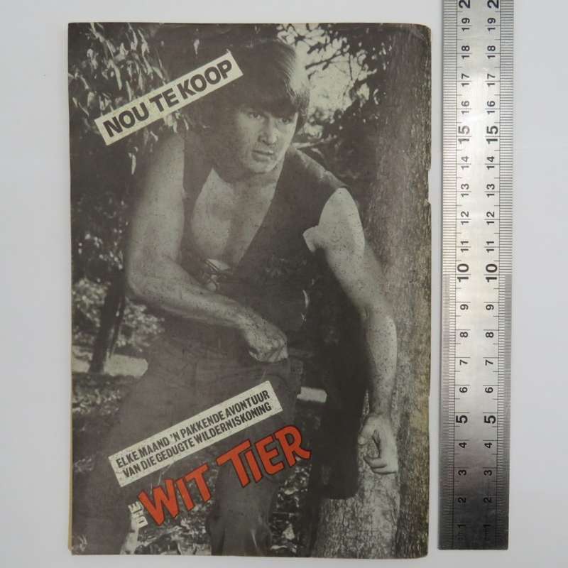 Die Swart Luiperd no 178 Afrikaans photo comic book