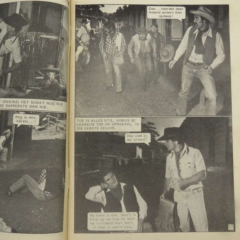 Die Swart Luiperd no 108 Afrikaans photo comic