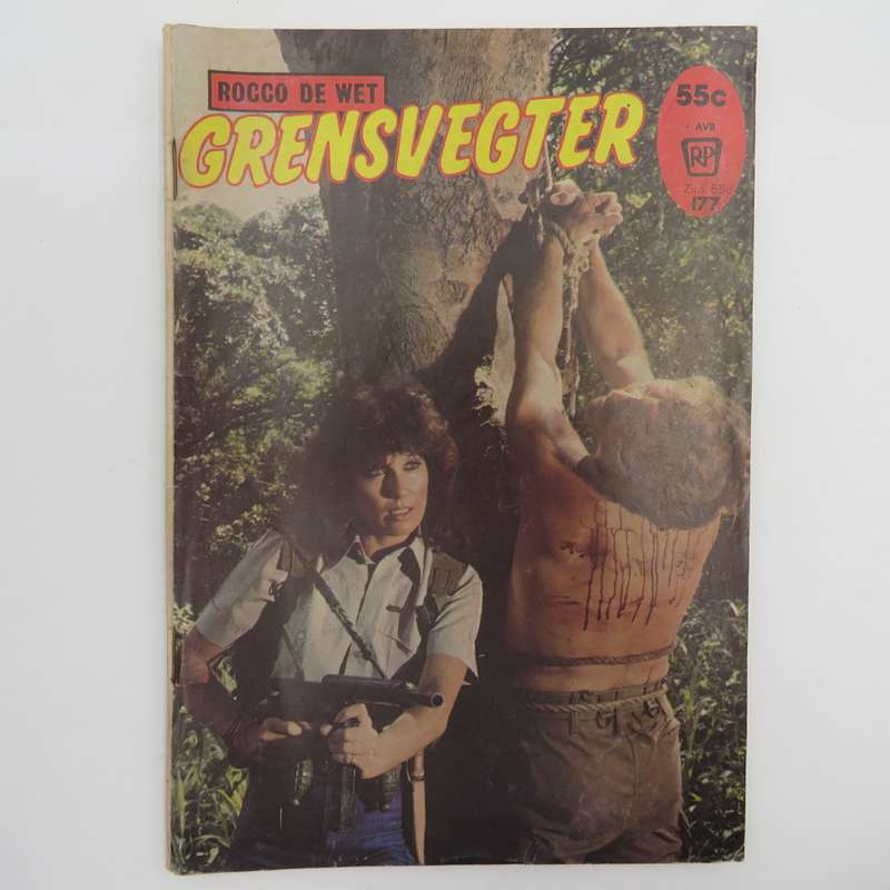Rocco de Wet Grensvegter no 177 Afrikaans photo comic book