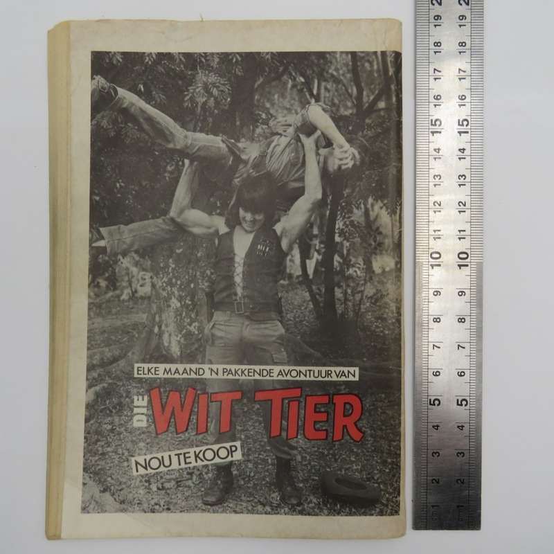 Rocco de Wet Grensvegter no 177 Afrikaans photo comic book