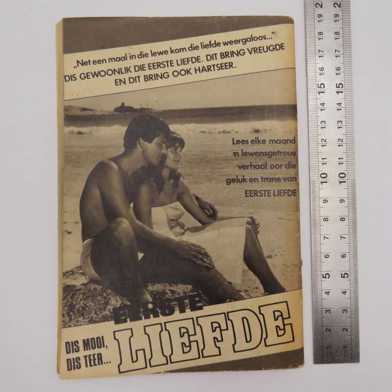 Die Wit Tier no 99 Afrikaans photo comic book