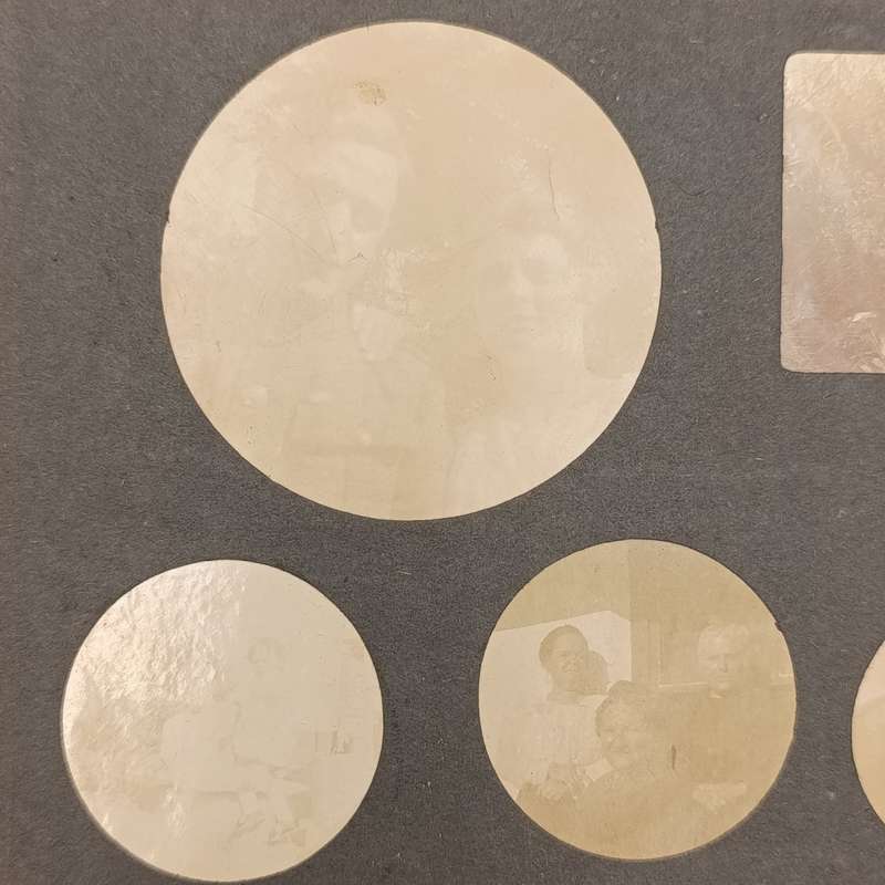 Lot of 114 antique photos in album - mostly people and presumably Pretoria and surroundings
