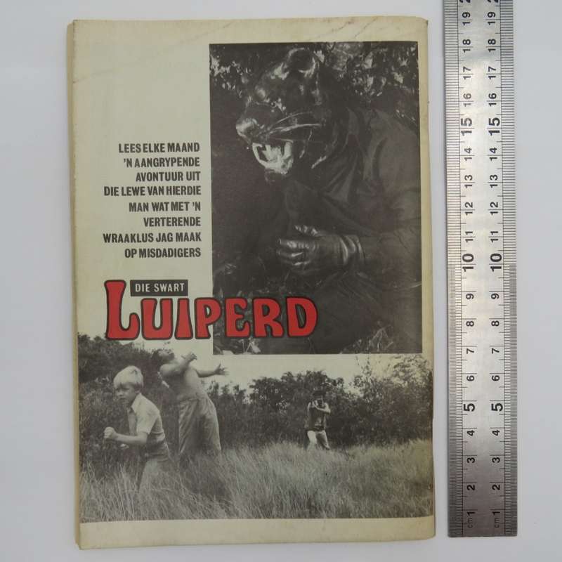 Rocco de Wet Grensvegter no 208 Afrikaans photo comic book