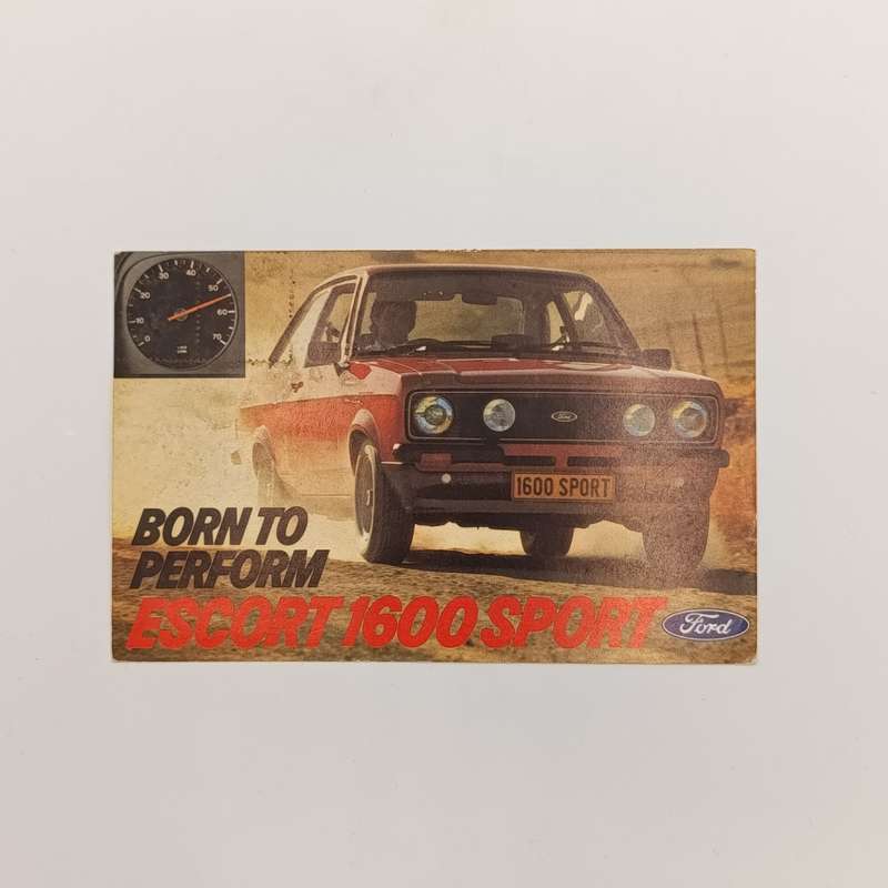 Vintage Postcard from King William`s Town to Roggebaai with Ford Escort 1600 picture