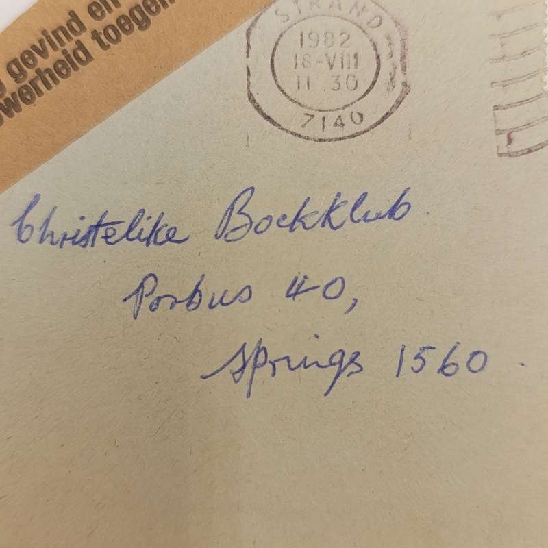 Letter posted from Strand to Springs found open or damaged and officially secured by the Post office