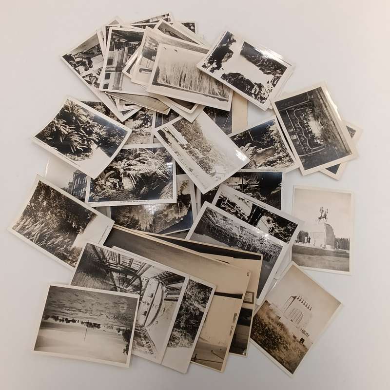 Lot of 42 old vintage and antique photos