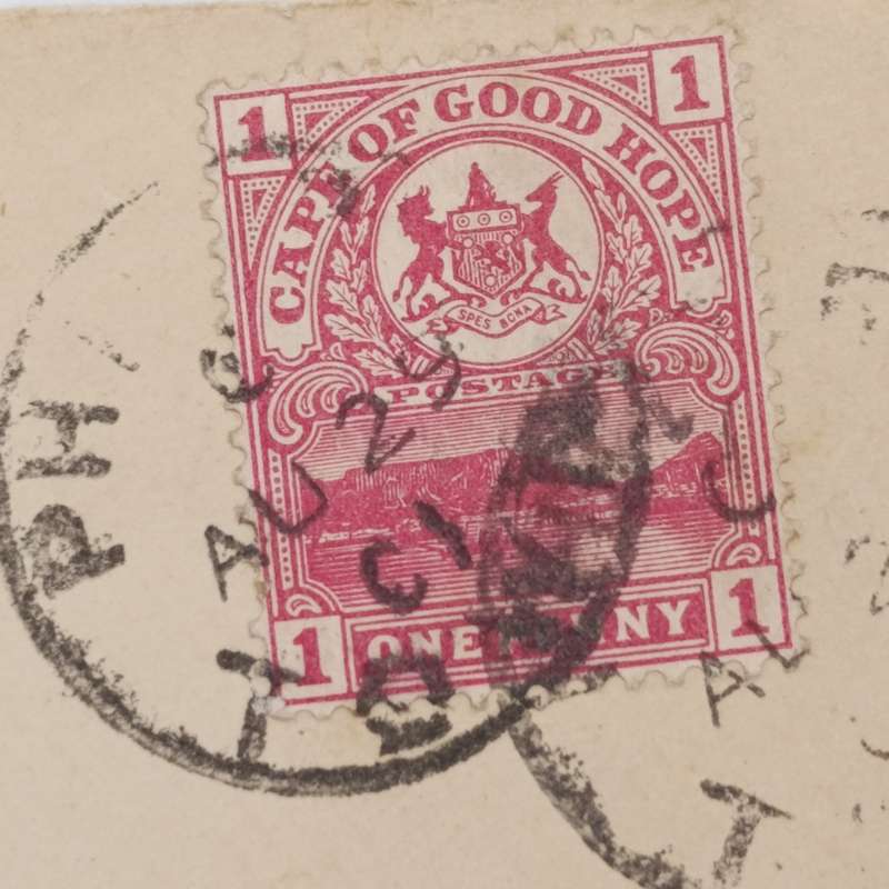 1901 Passed by Censor (De Aar) postal cover from Phillipstown to Grahamstown 29 August 1901