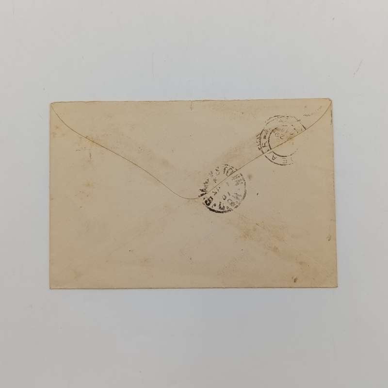 1901 Passed by Censor (De Aar) postal cover from Phillipstown to Grahamstown 29 August 1901