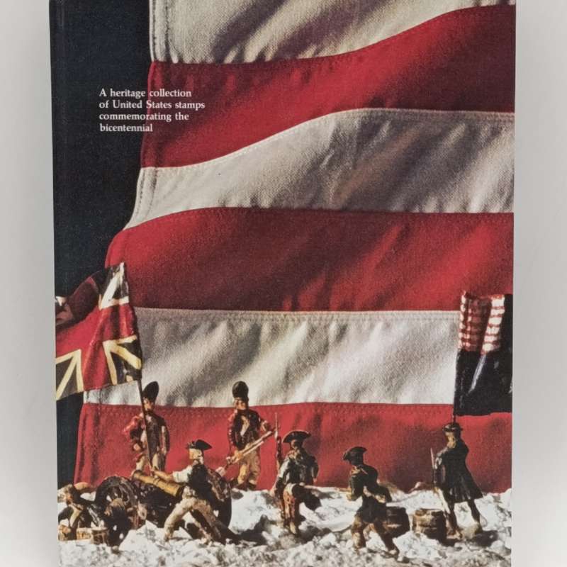 Heritage collection of United States Stamps commemorating the bicentennial