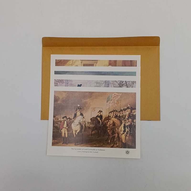 Heritage collection of United States Stamps commemorating the bicentennial