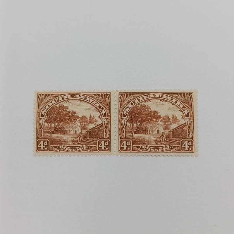 SACC 35 - Pair mint hinged - excellent copy